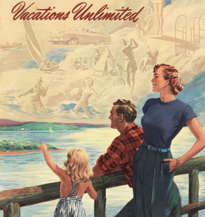 Family Dreams of the Ideal Vacation by School Canadian