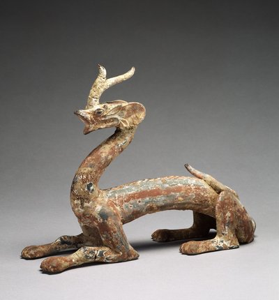 Tomb dragon, c.4th century by School Chinese