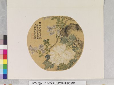White Peony After Yun Shouping by School Chinese