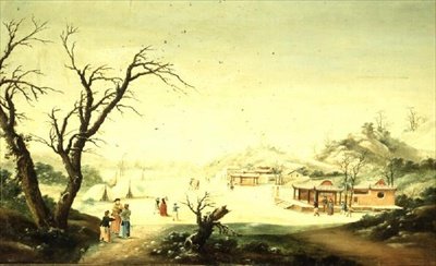 Winter by School Chinese