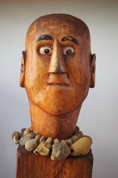Naive Sculpture by School Colombian