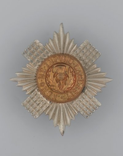 Cap badge, c.1896-1920 by School English