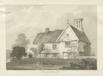 Chatcull Old Hall by School English