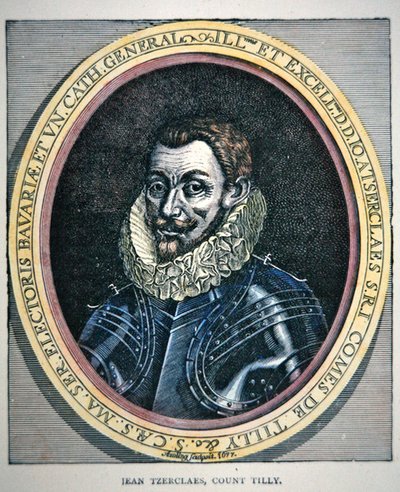Portrait of Johann Tserklaes by School English