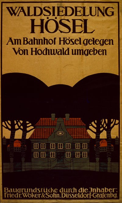 Waldsiedelung Hotel Advertisement by School German