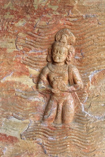 Vishnu as Varaha Avatar (detail) by School Indian