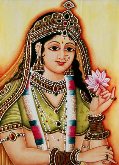 Goddess Radha by School Indian