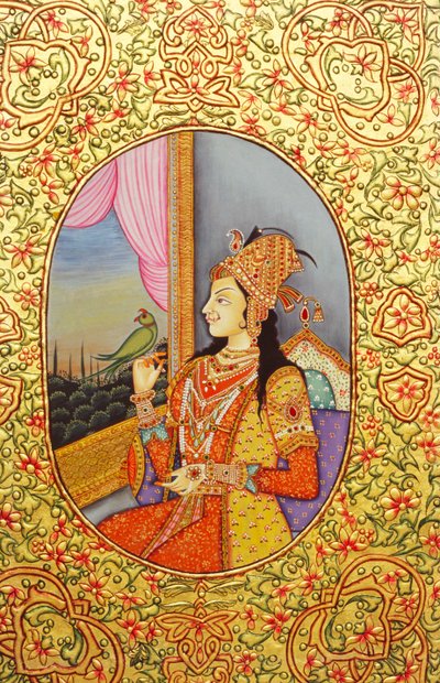 Mughal Princess Mumtaz Mahal by School Indian