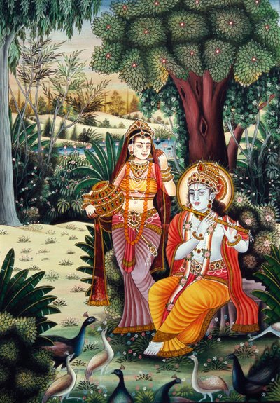 Radha Krishna by School Indian