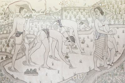 Mural Painting by School Indonesian