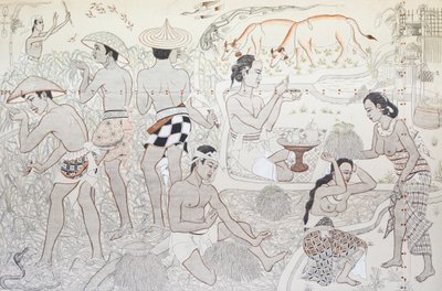 Mural Painting by School Indonesian