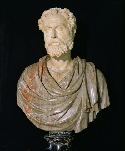 Bust of Quintilian by School Italian