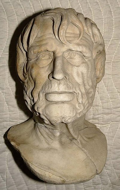 Bust of Seneca by School Italian