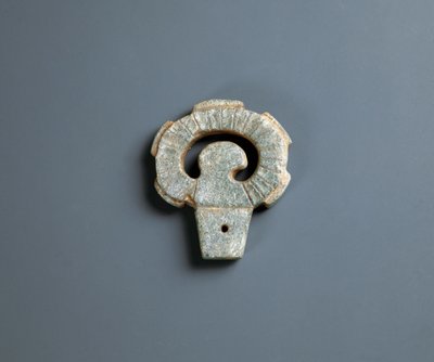 Flint weapon handle, Jomon period 10000-300 BC by Japanese School