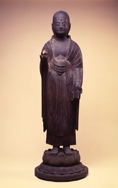 Jizo Bosatsu, Late Heian / Fujiwara Period by Japanese School