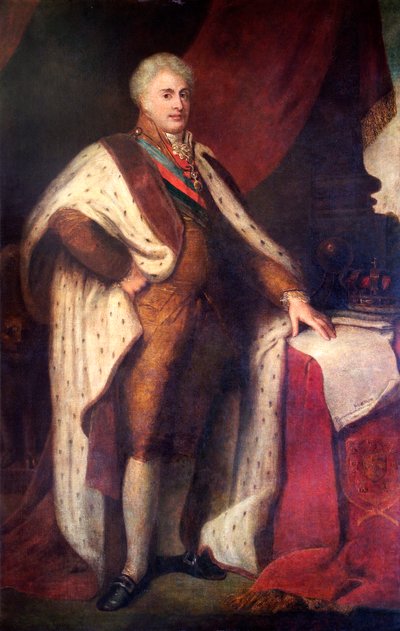 King John VI by School Portuguese