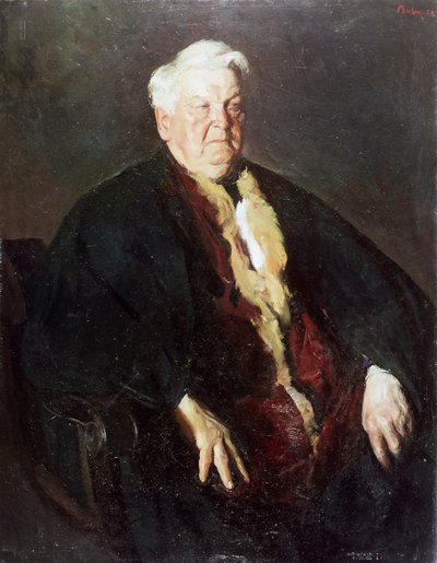 Portrait of Mihail Sadoveanu by School Romanian