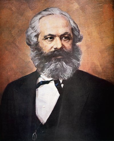 Karl Marx by School Russian