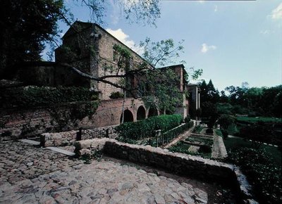 View of the garden by School Spanish