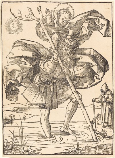 Saint Christopher by School of Albrecht Dürer