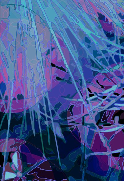 Artichoke_abst_vert3a by Scott J. Davis