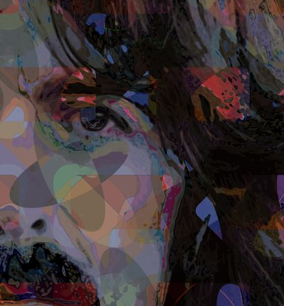 George Harrison eye by Scott J. Davis