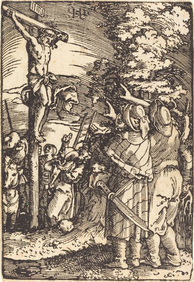 Christ on the Cross by Sebald Beham