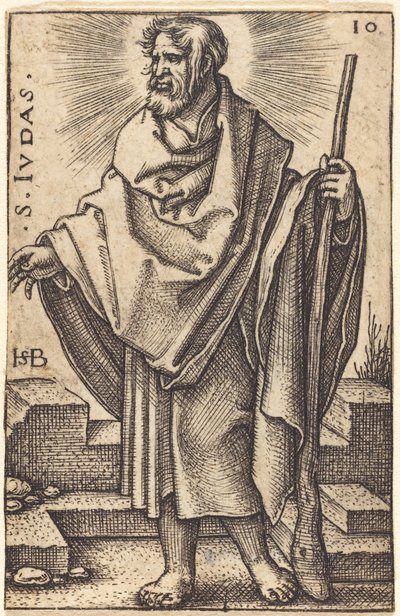 Judas Thaddaeus by Sebald Beham