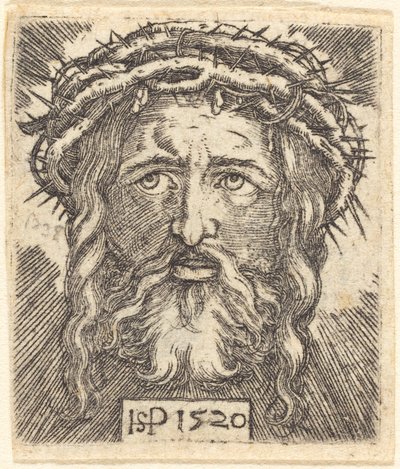 The Head of Christ by Sebald Beham