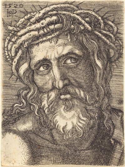 The Head of Christ by Sebald Beham