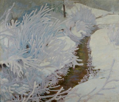 Stream in Winter by Sebastian Isepp