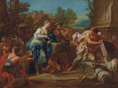 Jacob and Rachel at the Well by Sebastiano Conca