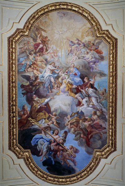 The Apotheosis of St Cecilia by Sebastiano Conca