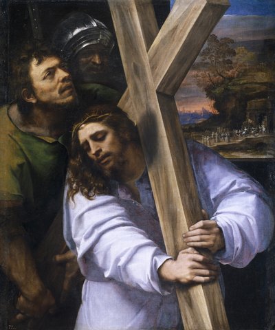 Christ Carrying the Cross by Sebastiano Piombo del