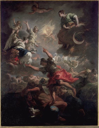 Allegory of Tuscany by Sebastiano Ricci