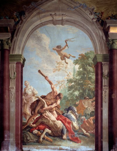 Heracles and the Centaur Nessos by Sebastiano Ricci