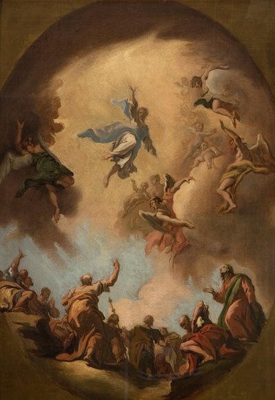 The Ascension of Christ by Sebastiano Ricci