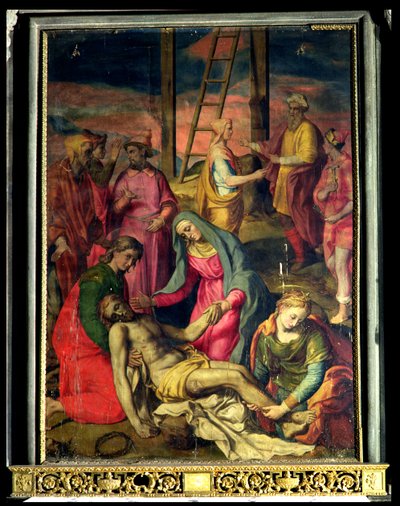 Deposition from the Cross, 1582 by Sebastiano Vini