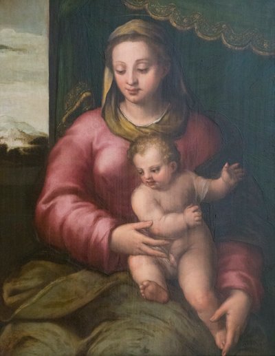 Virgin and Child by Sebastiano called Bastianino Filippi