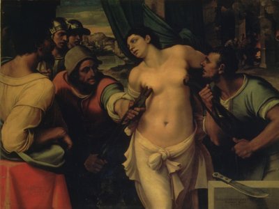 The Martyrdom of St. Agatha by Sebastiano del Piombo