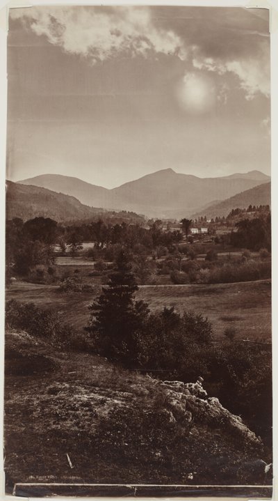 Keene Valley, Adirondacks by Seneca Ray Stoddard