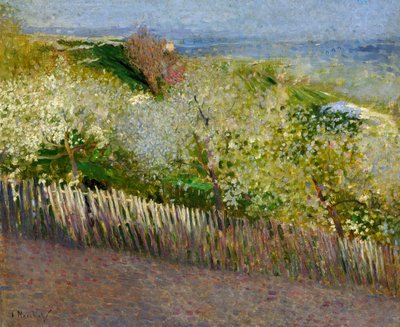 Landscape by Serafino Macchiati