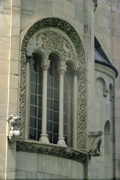 East window by Serbian School