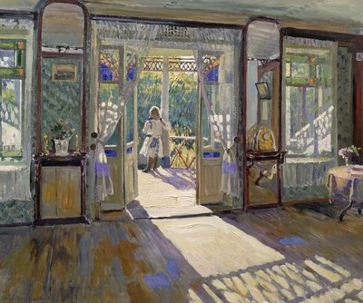 In a House by Sergei Arsenevich Vinogradov