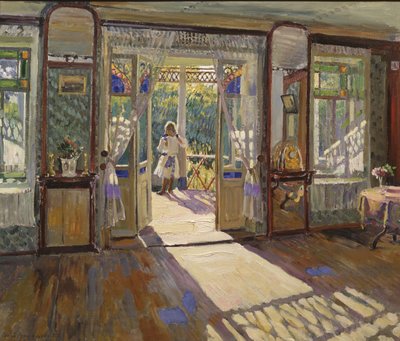 In a House, 1913 by Sergei Arsenevich Vinogradov