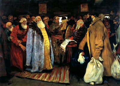 Arrival of a Voivode, 1907 by Sergei Vasilyevich Ivanov