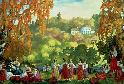 Summery Days in Early Autumn by Sergei Yurevich Sudeikin