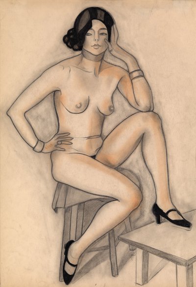 Nude by Sergei Yurievich Sudeykin