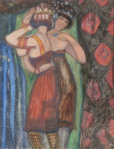 Two Women by Sergei Yurievich Sudeykin