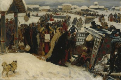 Arrival of a voivode by Sergej Vasilevic Ivanov